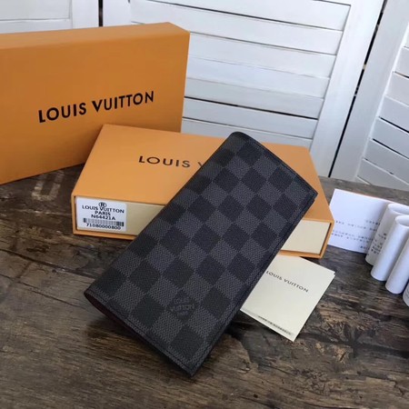 Louis Vuitton Damier Graphite Canvas ALEXANDRE WALLET N64421