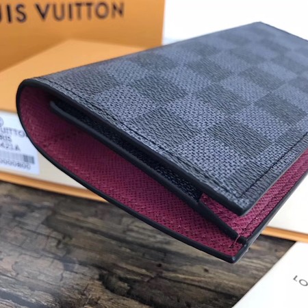 Louis Vuitton Damier Graphite Canvas ALEXANDRE WALLET N64421