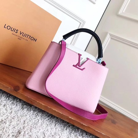 Louis Vuitton original Elegant Capucines BB Bags M94517 Pink