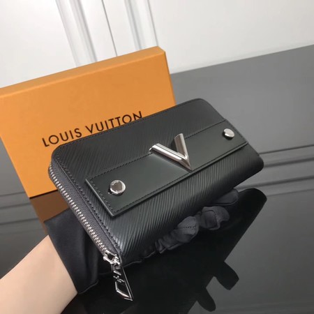 Louis Vuitton Epi Leather ZIPPY WALLET M62522 Black