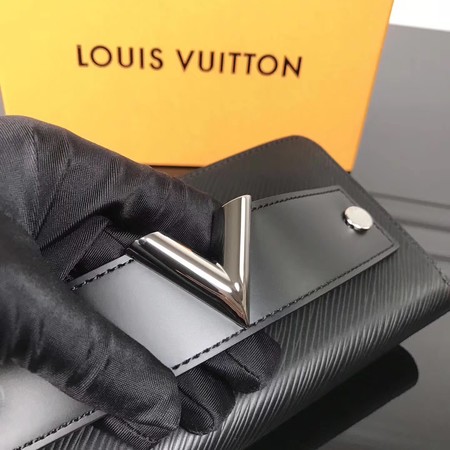 Louis Vuitton Epi Leather ZIPPY WALLET M62522 Black