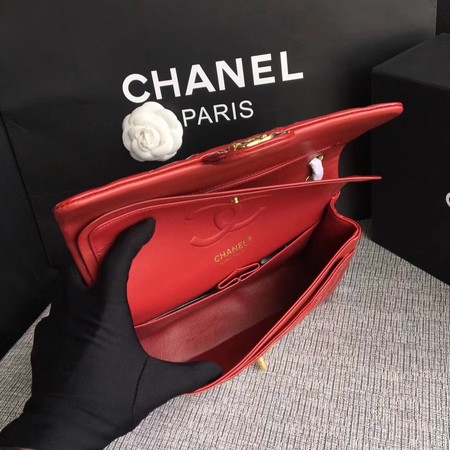 Chanel 2.55 Series Flap Bags Original Leather A1112 Red