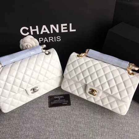 Chanel 2.55 Series Flap Bags Original Leather A1112 White