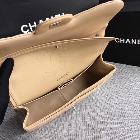 Chanel Classic Flap Bag Original Leather A1113 Apricot