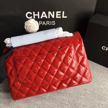 Chanel Classic Flap Bag Original Leather A1113 Red