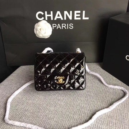 Chanel Classic Flap mini Bag Original Leather A1115 Black