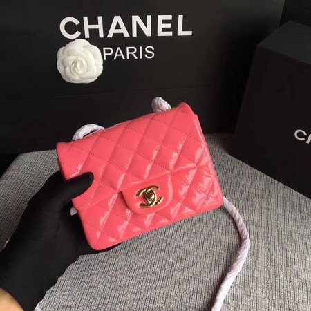 Chanel Classic Flap mini Bag Original Leather A1115 Pink