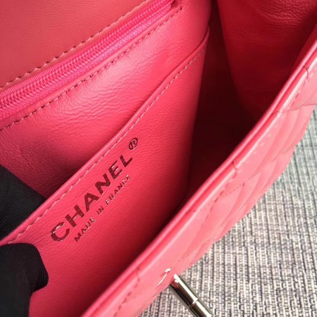 Chanel Classic Flap mini Bag Original Leather A1115 Pink