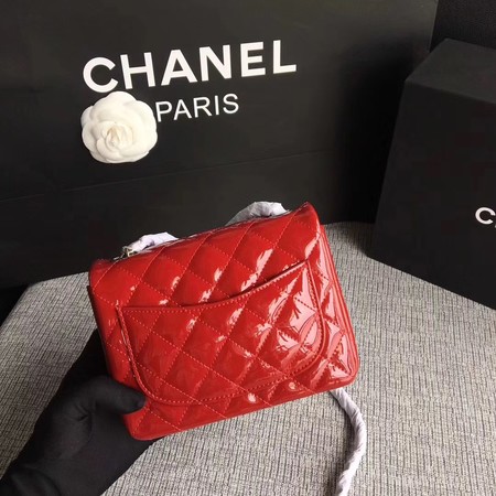 Chanel Classic Flap mini Bag Original Leather A1115 Red