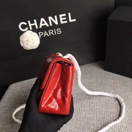 Chanel Classic Flap mini Bag Original Leather A1115 Red