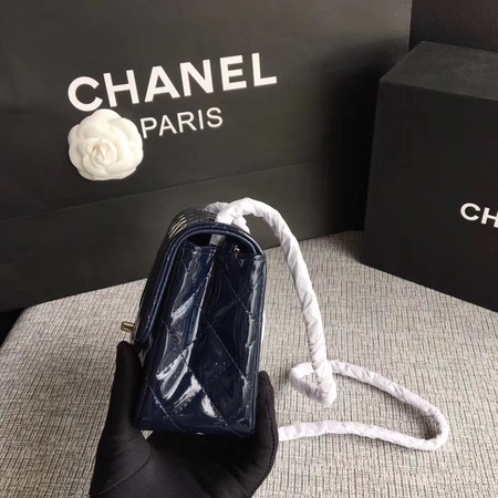 Chanel Classic Flap mini Bag Original Leather A1115 Royal