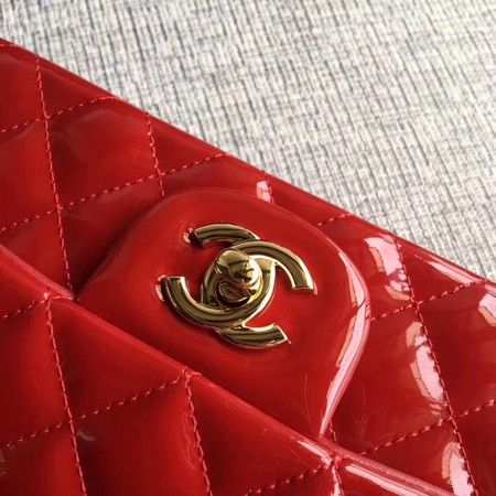 Chanel Classic Flap mini Bag Original Leather A1117 Red