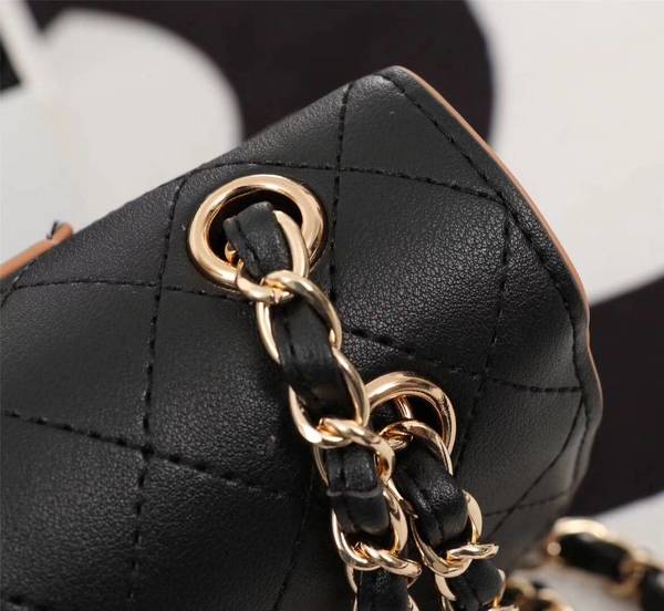 Chanel Flap Shoulder Bag Calfskin Leather 8925