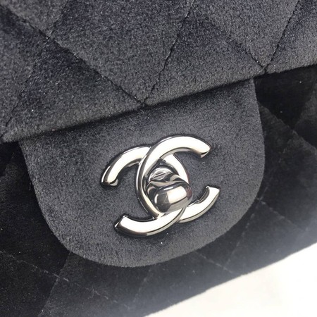 Chanel 2.55 Series Flap Bags Original Velet A1112 Black