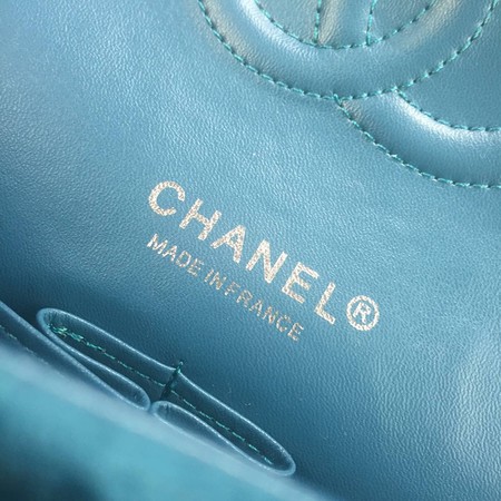 Chanel 2.55 Series Flap Bags Original Velet A1112 Blue