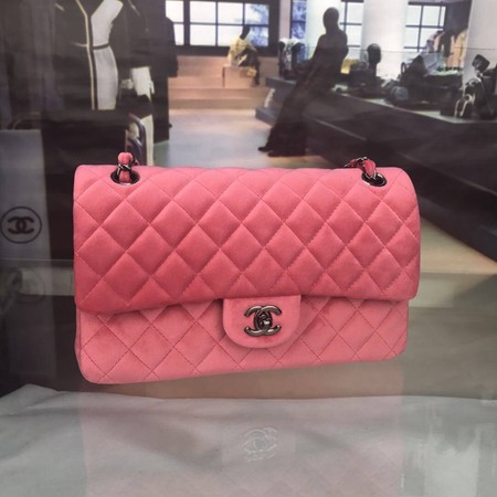 Chanel 2.55 Series Flap Bags Original Velet A1112 Pink