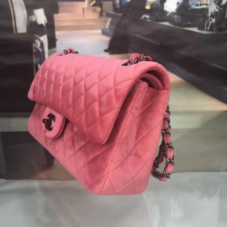 Chanel 2.55 Series Flap Bags Original Velet A1112 Pink