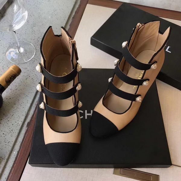 Chanel Ankle Boot CH2230 Apricot