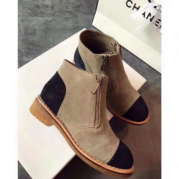 Chanel Ankle Boot CH2250 Apricot