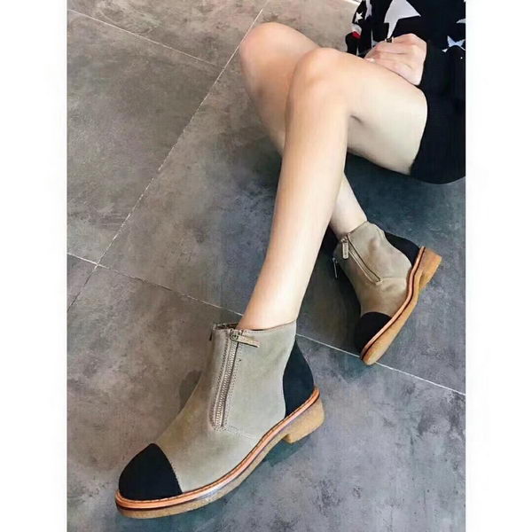 Chanel Ankle Boot CH2250 Apricot
