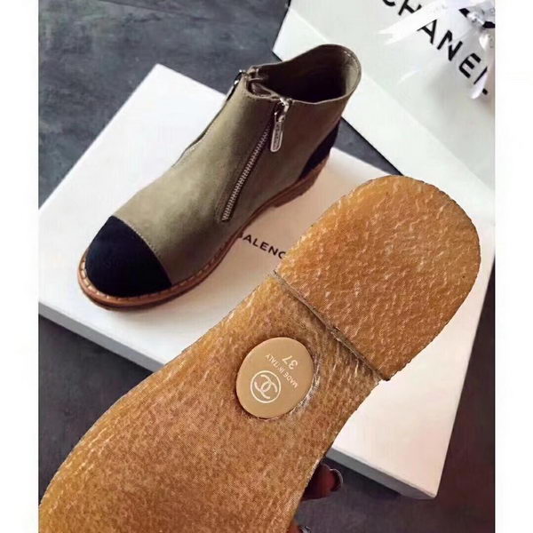 Chanel Ankle Boot CH2250 Apricot