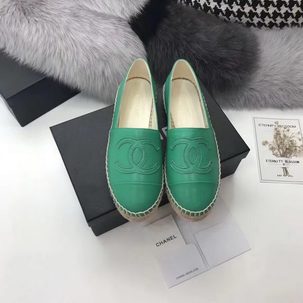 Chanel Casual Shoes CH2241 Green
