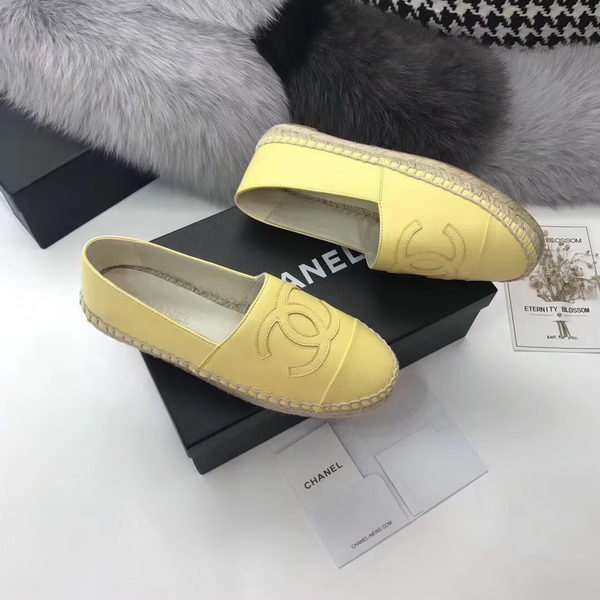Chanel Casual Shoes CH2241 Yellow