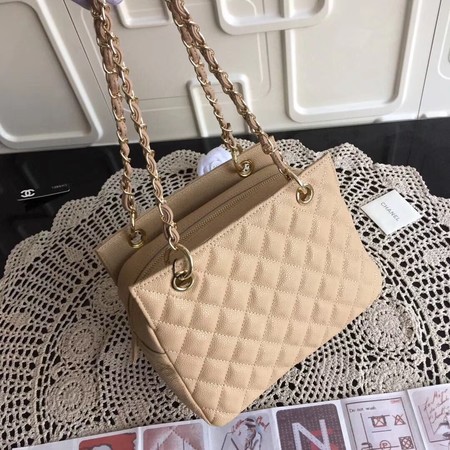 Chanel Coco Cocoon Leather Bag A18004 Apricot