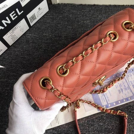 Chanel Flap Bag Original Sheepskin Leather A37030 Pink