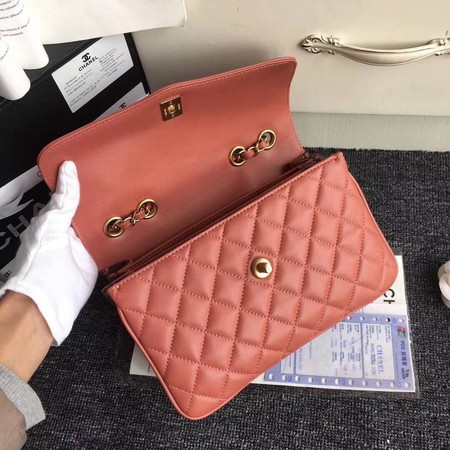 Chanel Flap Bag Original Sheepskin Leather A37030 Pink