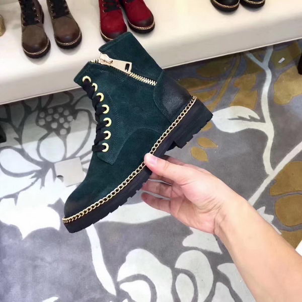 Chanel Martens Shoes CH2245 Green