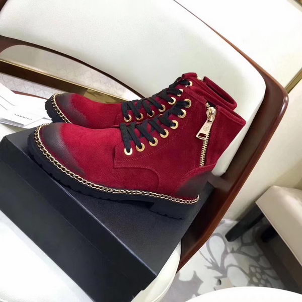 Chanel Martens Shoes CH2245 Red