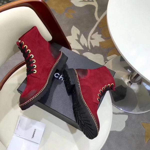 Chanel Martens Shoes CH2245 Red