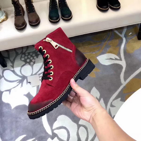 Chanel Martens Shoes CH2245 Red