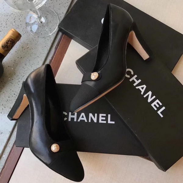 Chanel Pump 80mm CH2231 Black