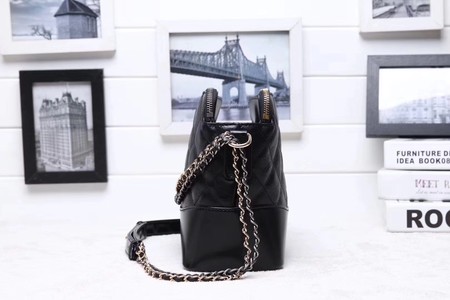 Chanel Shoulder Bag Calfskin Leather A95623 Black