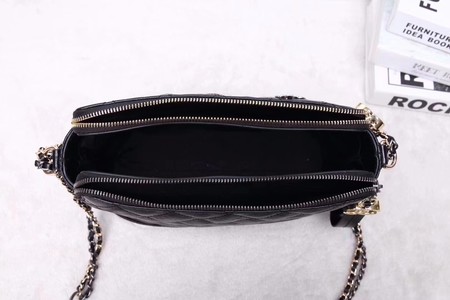 Chanel Shoulder Bag Calfskin Leather A95623 Black