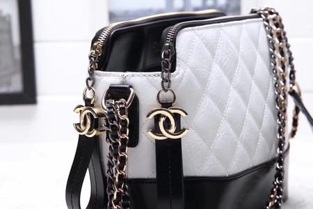 Chanel Shoulder Bag Calfskin Leather A95623 White