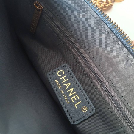 Chanel Shoulder Bag Original Sheepskin Leather A66269 Light Blue