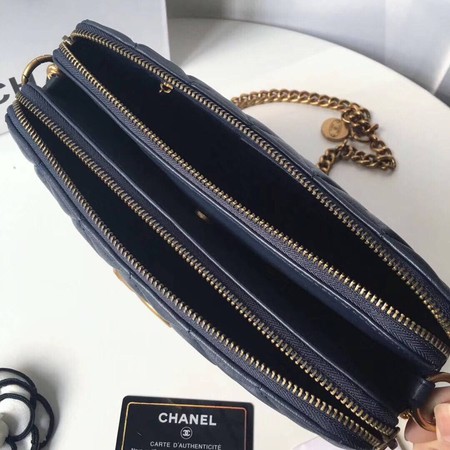 Chanel Shoulder Bag Original Sheepskin Leather A66269 Royal