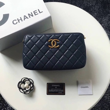 Chanel Shoulder Bag Original Sheepskin Leather A66269 Royal