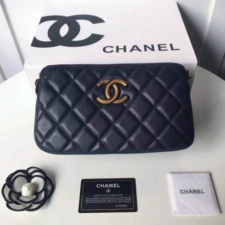 Chanel Shoulder Bag Original Sheepskin Leather A66270 Royal