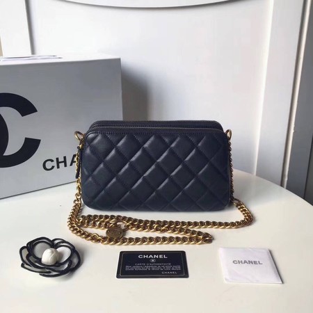 Chanel Shoulder Bag Original Sheepskin Leather A66270 Royal