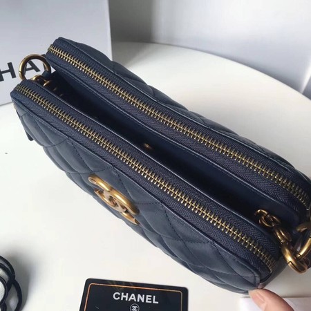Chanel Shoulder Bag Original Sheepskin Leather A66270 Royal