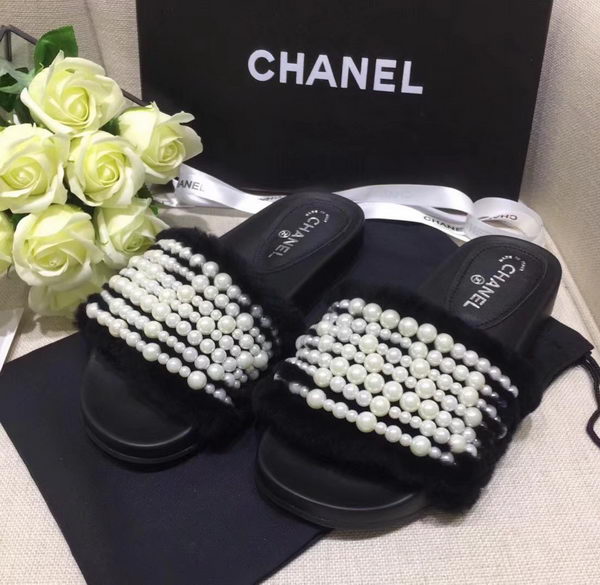 Chanel Slippers CH2239 Black