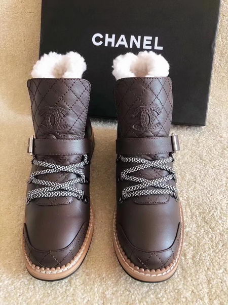 Chanel Snow Boot CH2243 Brown