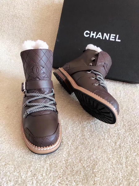 Chanel Snow Boot CH2243 Brown