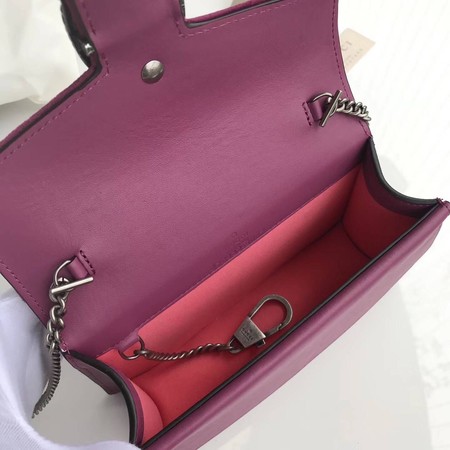 Gucci Dionysus Velvet Super mini Bag 476432 Purple