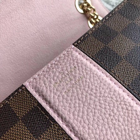 Louis Vuitton Damier Ebene Canvas WIGHT N64419 Pink