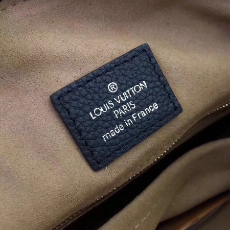 Louis Vuitton Mahina Leather BABYLONE CHAIN BB M51223 Black